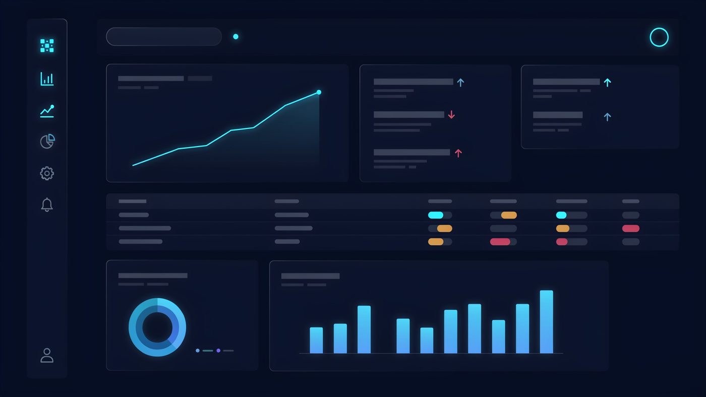 AgenticCore Biz dashboard preview